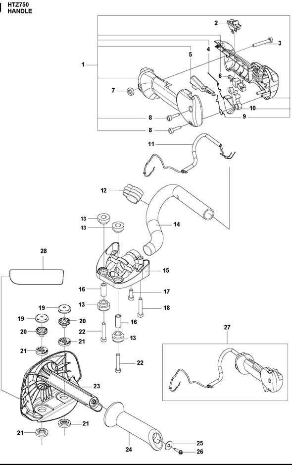 redmax trimmer parts diagram