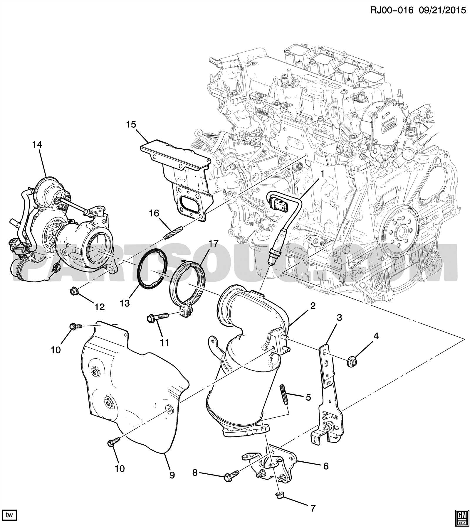 2016 chevy cruze parts diagram