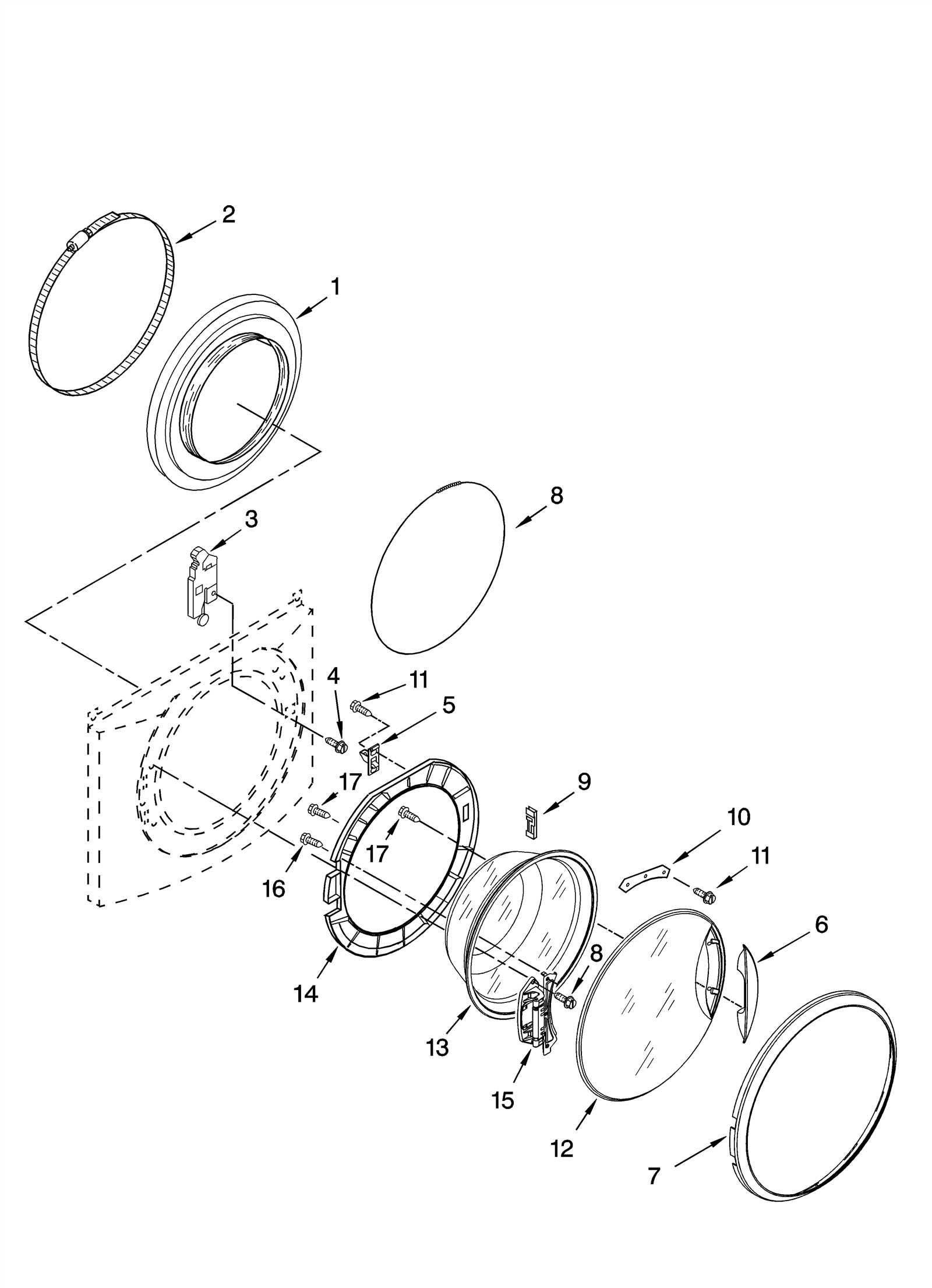 kenmore washer agitator parts diagram