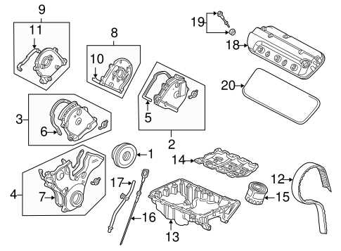 2004 honda crv engine parts diagram