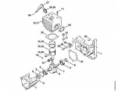 stihl backpack blower parts diagram