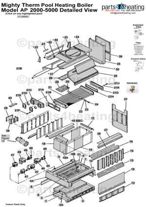 crown boiler parts diagram