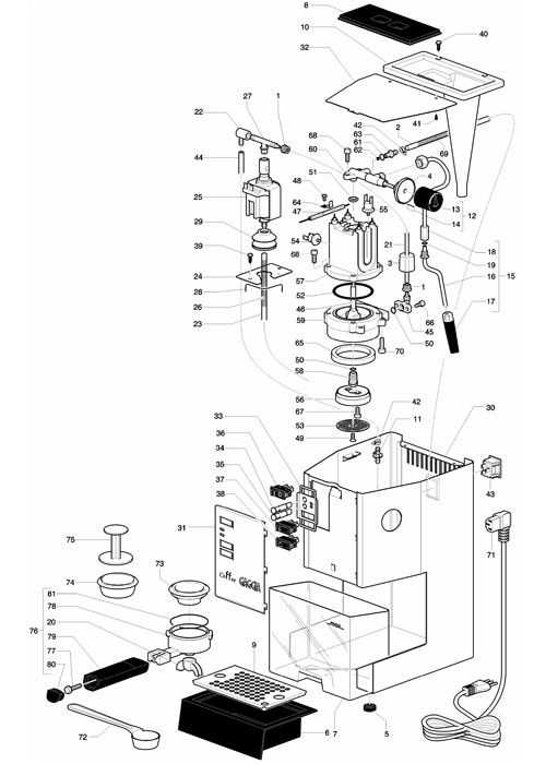 ninja coffee bar parts diagram