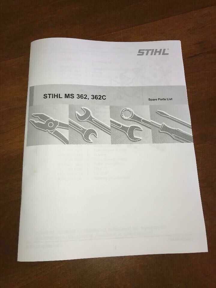 stihl ms362c parts diagram