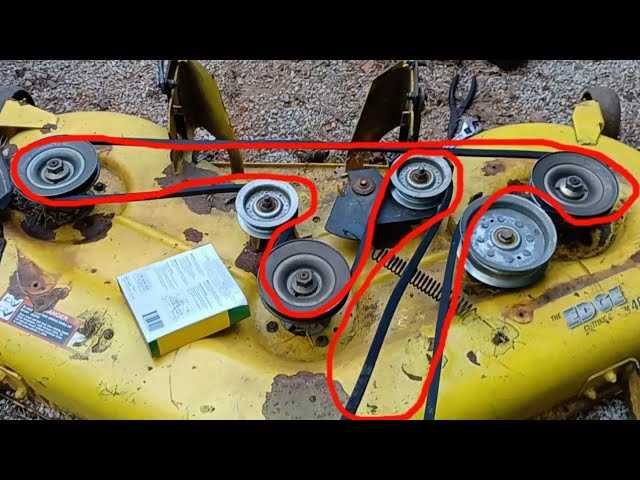 john deere l120 deck parts diagram