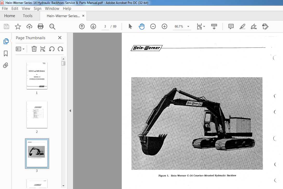 hein werner parts diagram