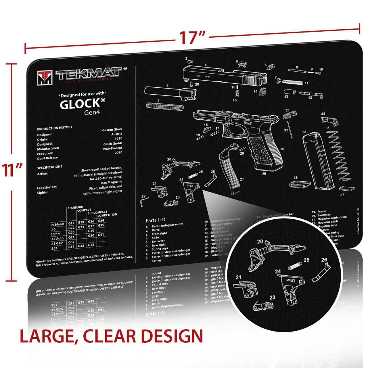 glock 19 gen 3 parts diagram