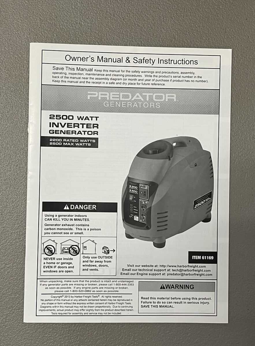 3500 inverter predator 3500 generator parts diagram