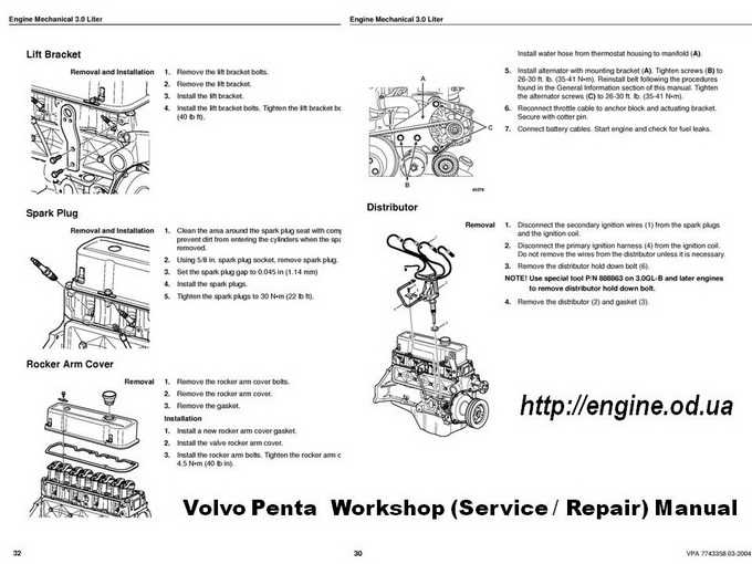 volvo penta parts diagram