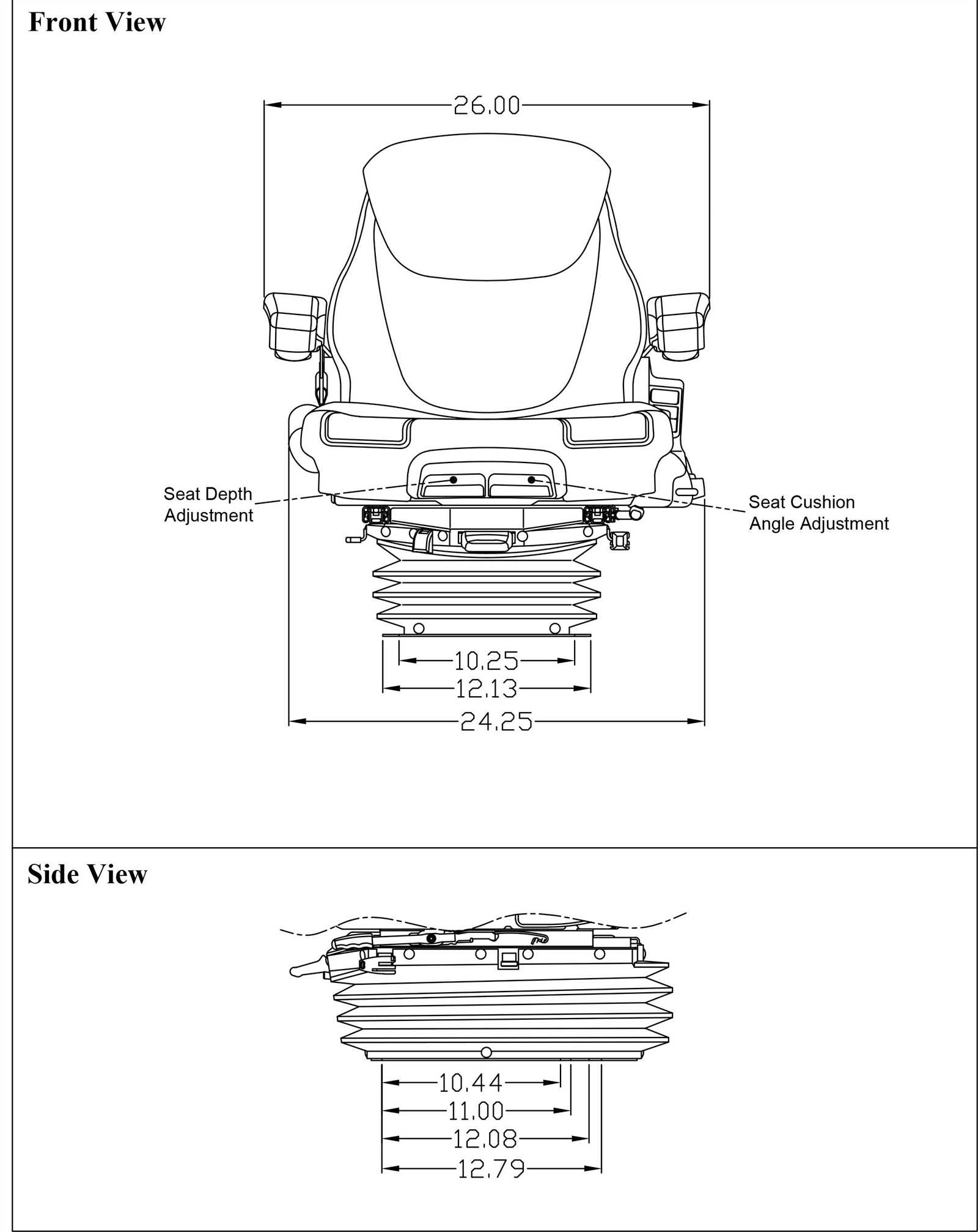 grammer seat parts diagram