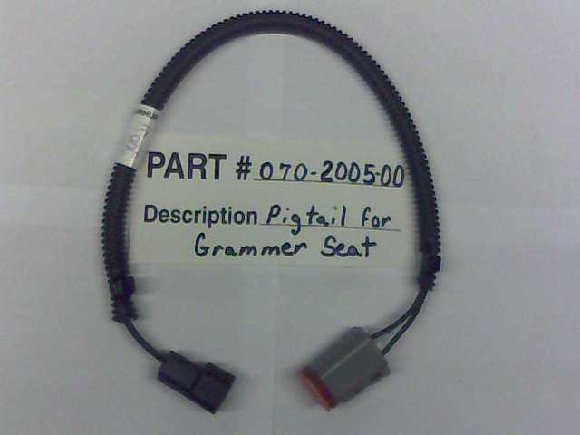 grammer seat parts diagram