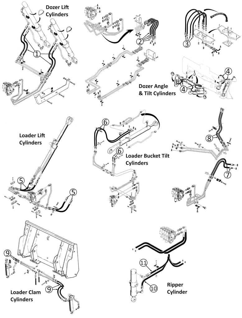 case 450 dozer parts diagram