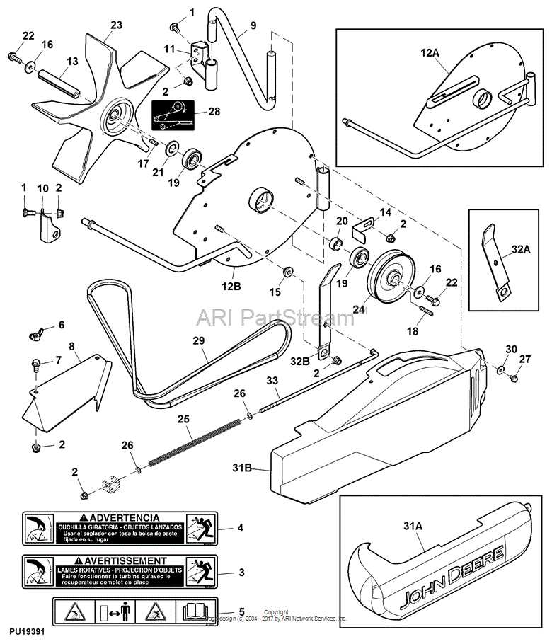 grasshopper 223 parts diagram