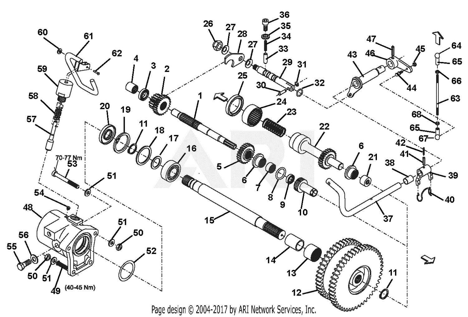 gravely model l parts diagram