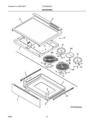 ge profile gas cooktop parts diagram