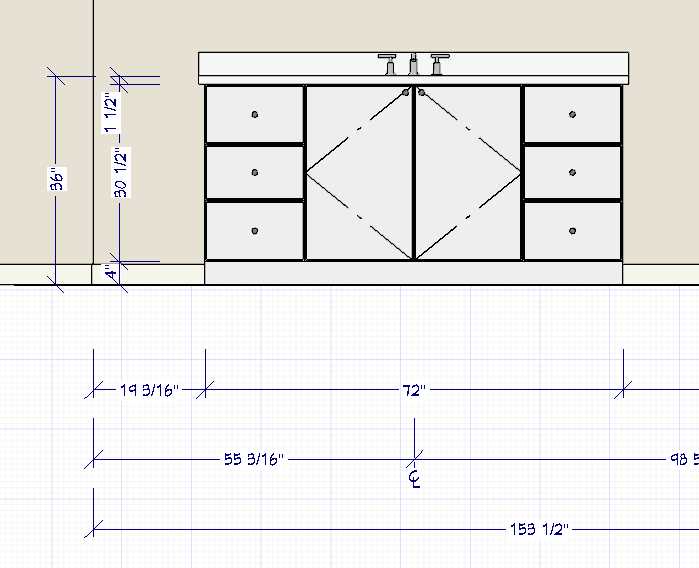 kitchen cabinet parts diagram