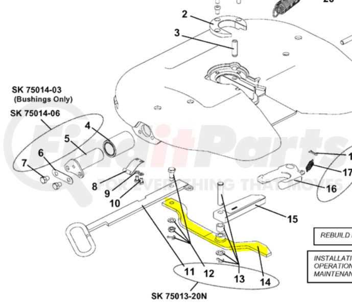 fifth wheel parts diagram