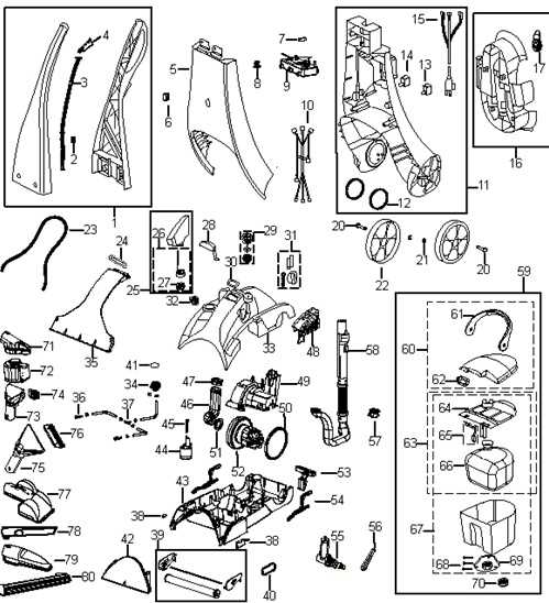 bissell model 2112 parts diagram