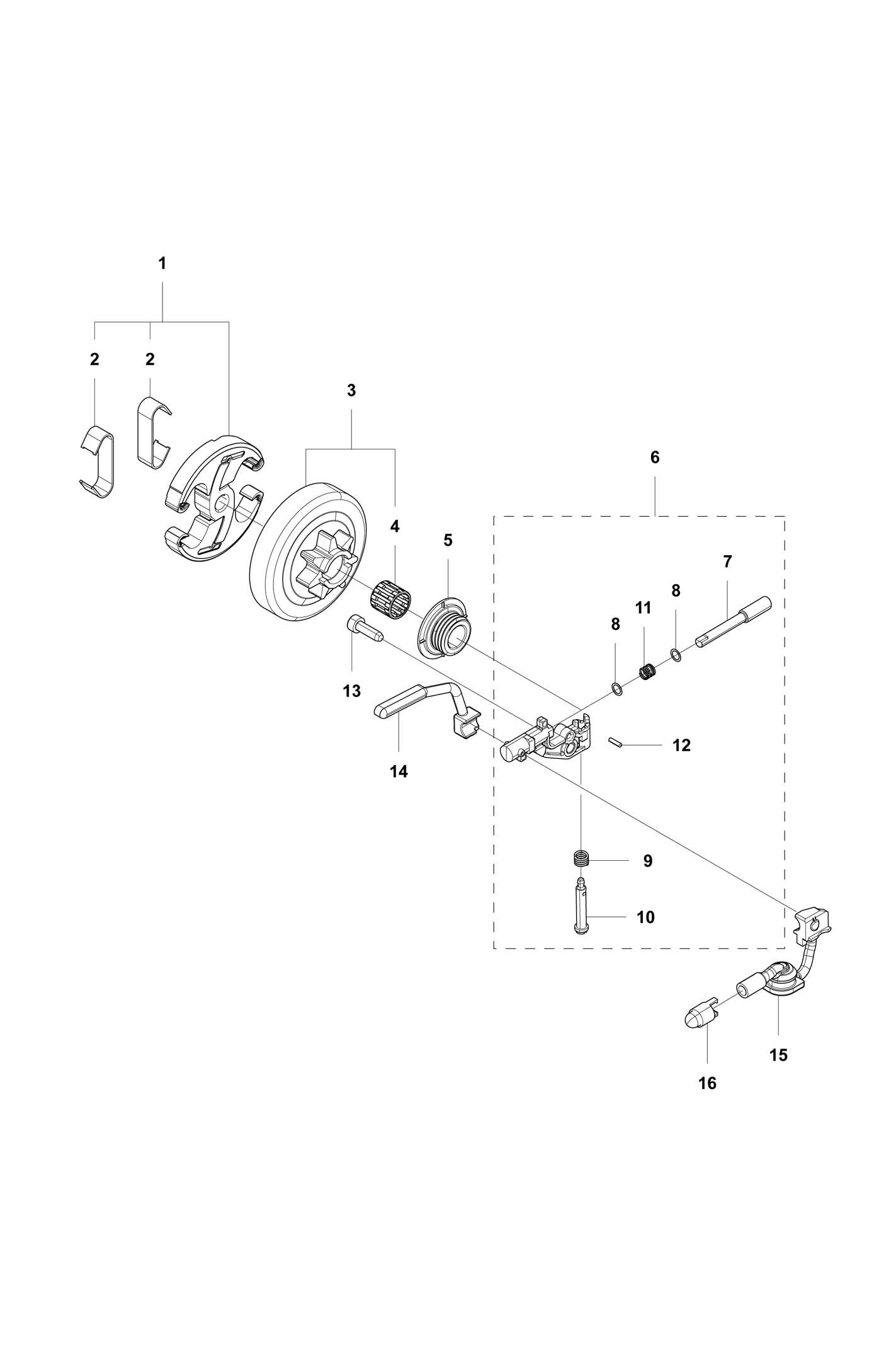 husqvarna 455 parts diagram