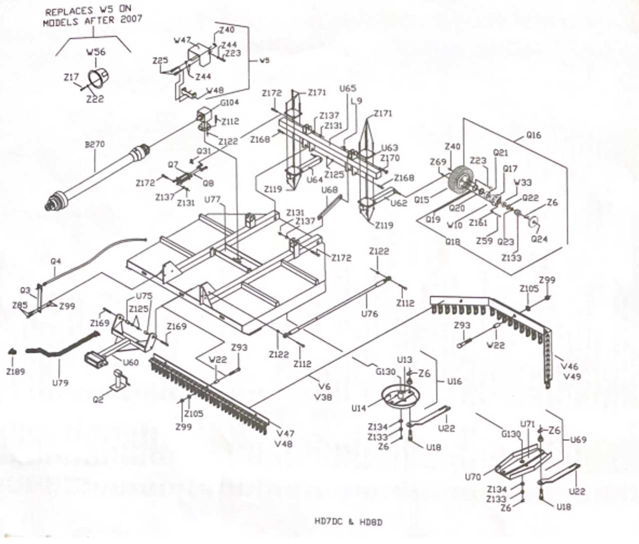 hardee rotary cutter parts diagram