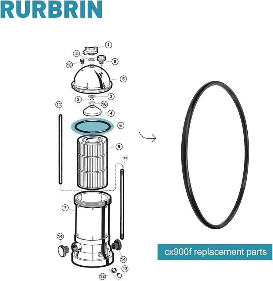 hayward filter parts diagram