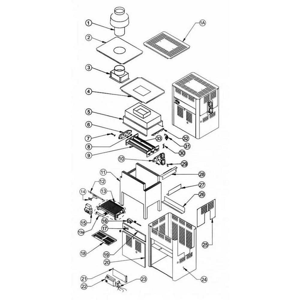 hayward heater parts diagram