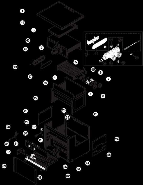 hayward heater parts diagram