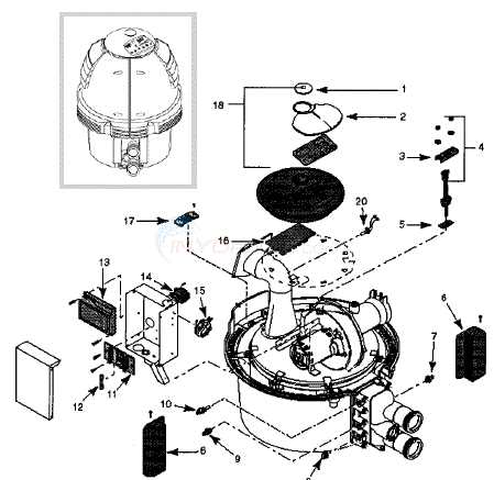 hayward heater parts diagram