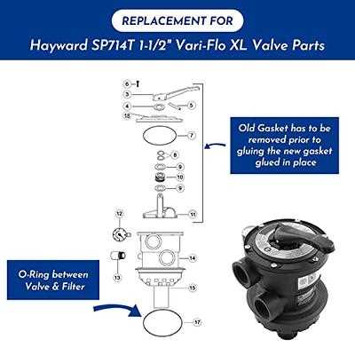 hayward multiport valve parts diagram