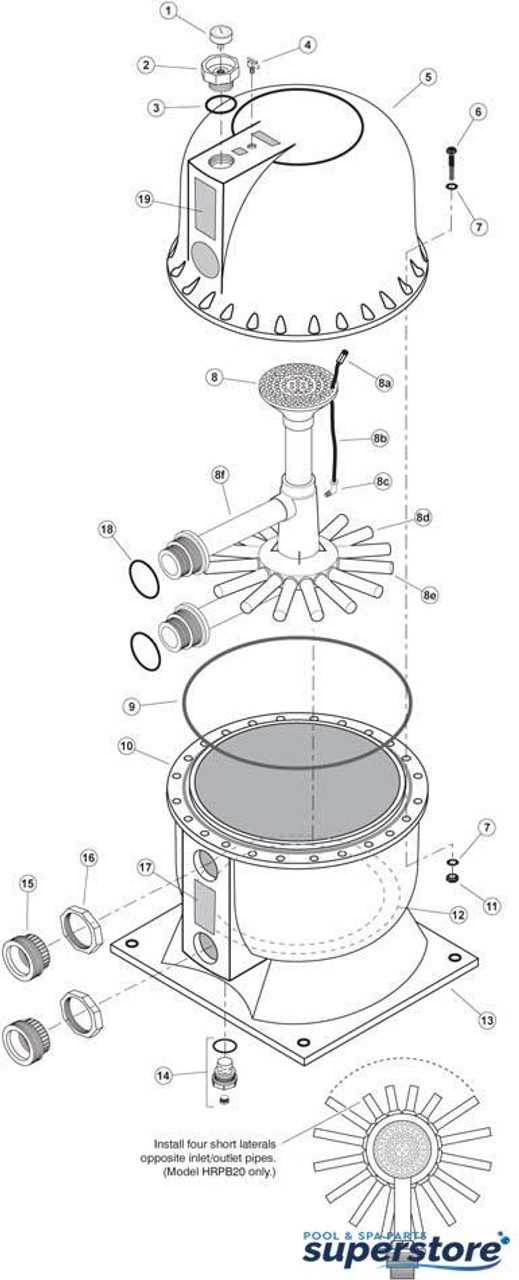 hayward s200 sand filter parts diagram