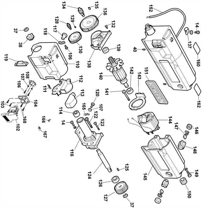 dewalt dw735 parts diagram