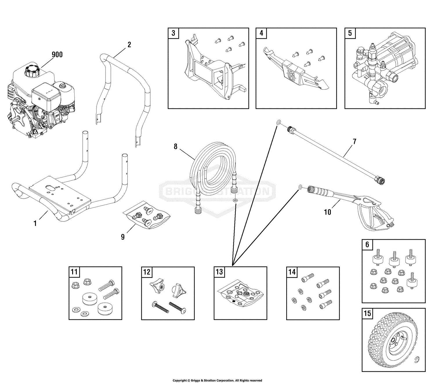 husqvarna pw 2000 parts diagram