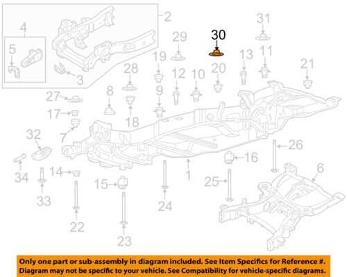 frame chevy silverado oem parts diagram