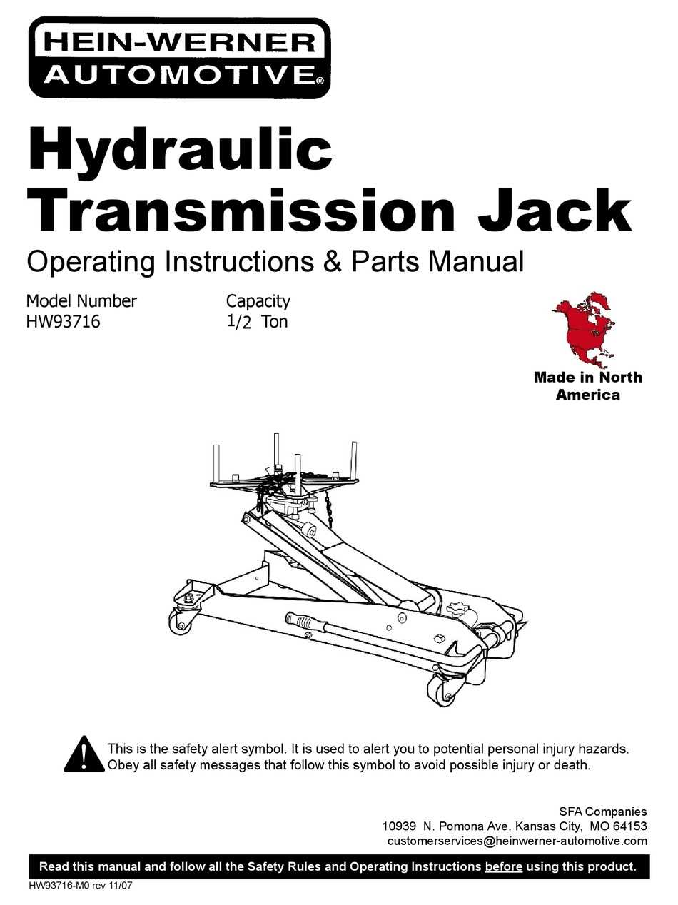 hein werner parts diagram