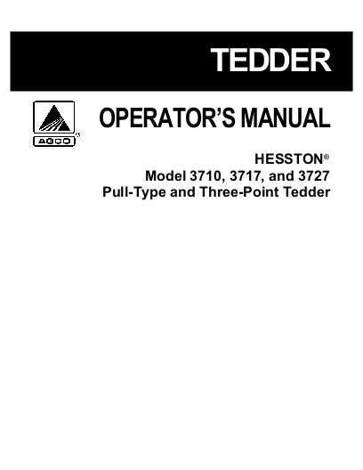 hesston 3717 tedder parts diagram