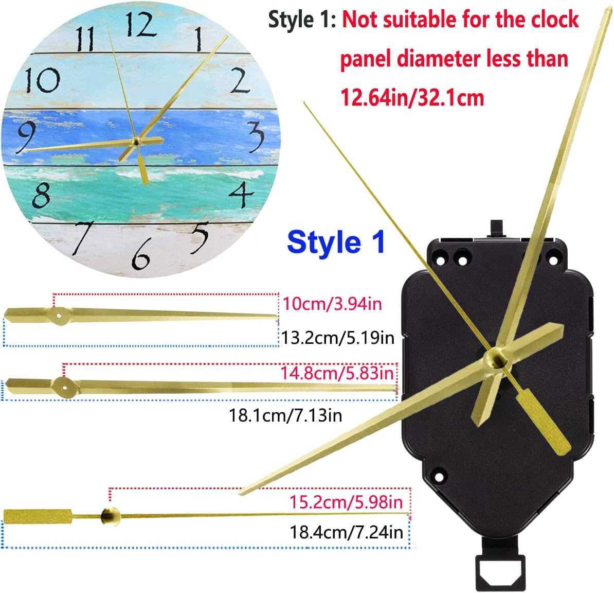 pendulum clock parts diagram