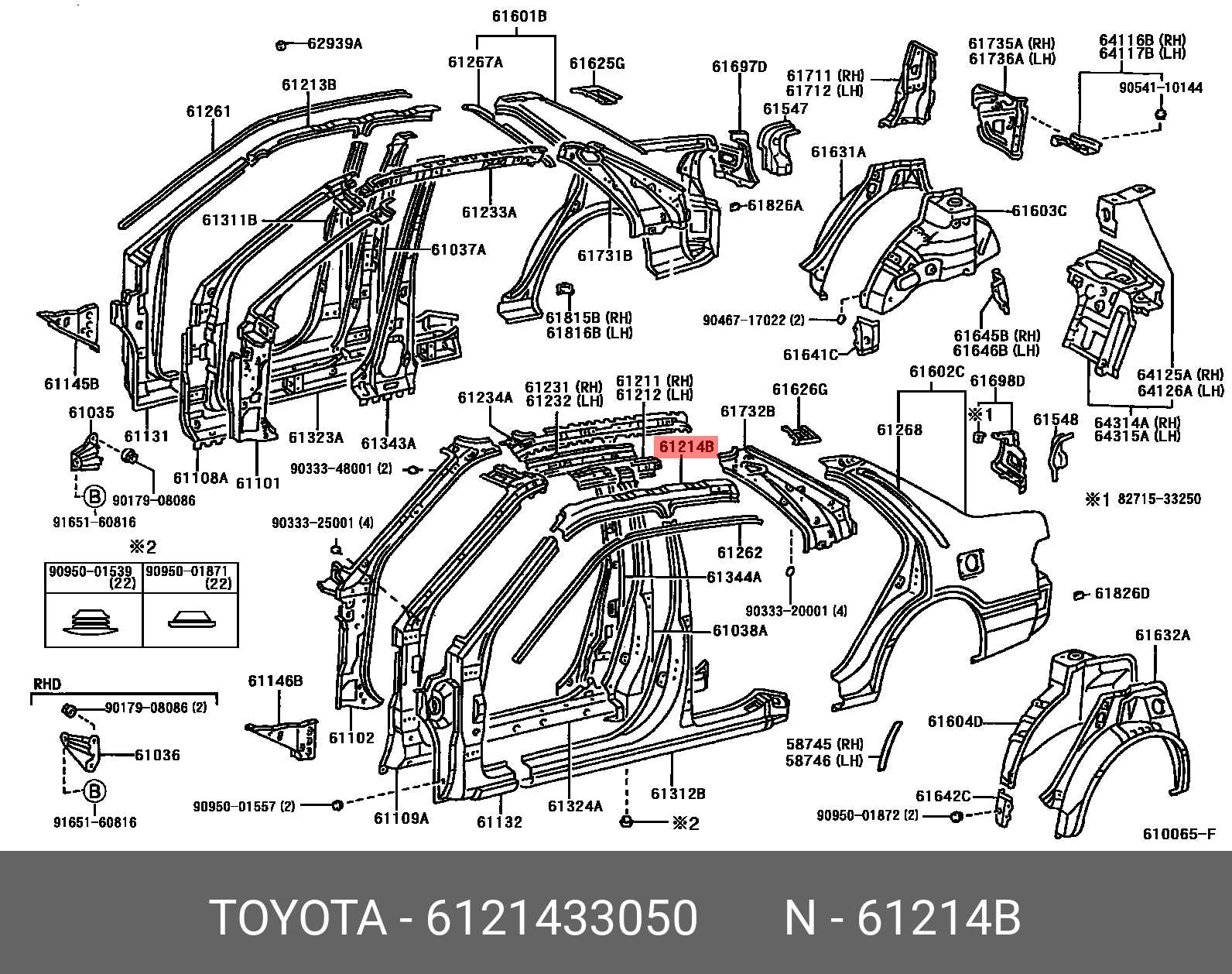 exterior toyota camry body parts diagram