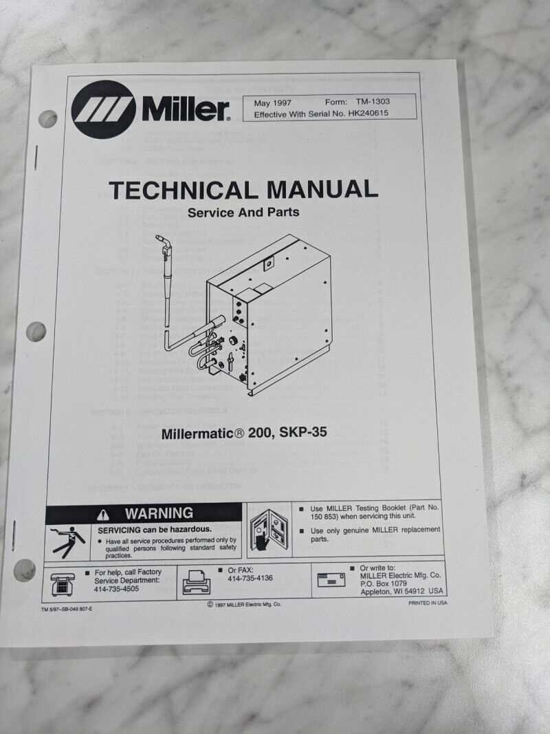 millermatic 130 parts diagram