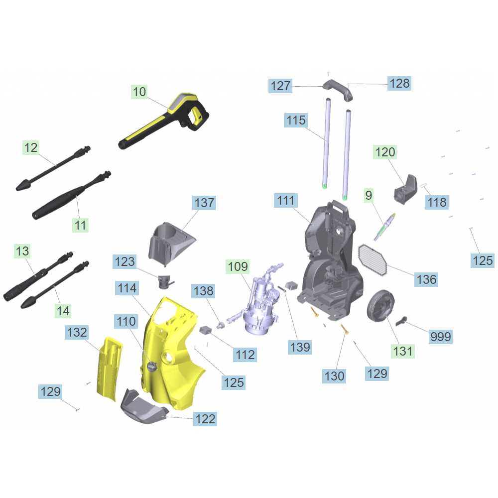 karcher pressure washer parts diagram