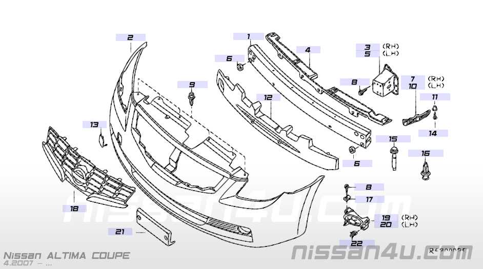 nissan altima diagram parts