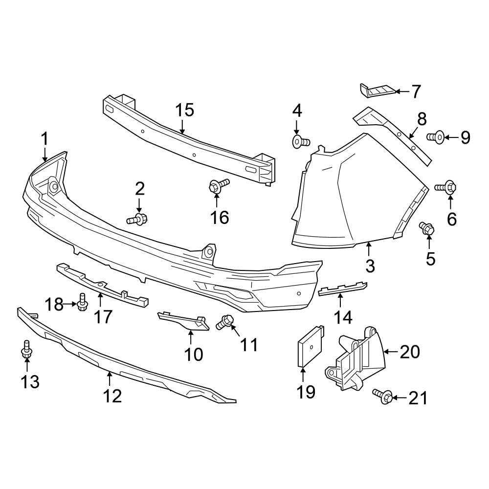 honda cr v body parts diagram