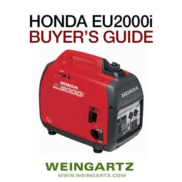 honda eu2000i generator parts diagram