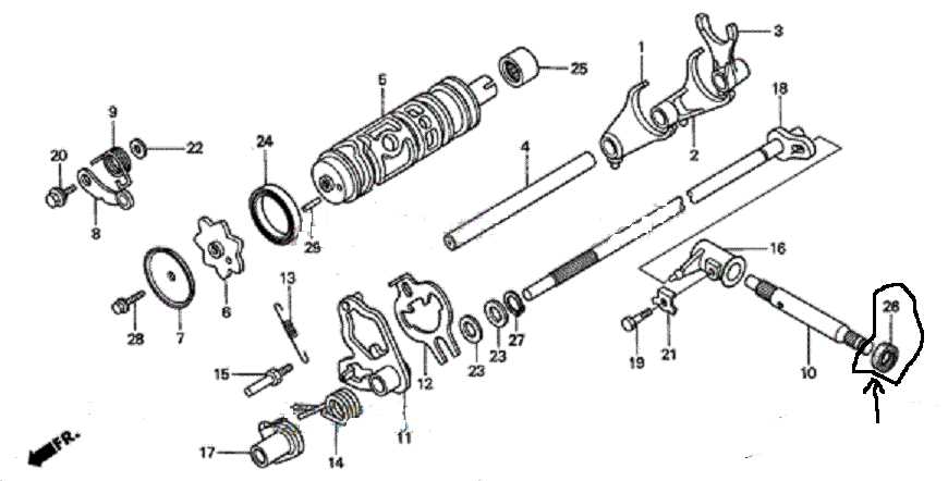 honda foreman 450 parts diagram