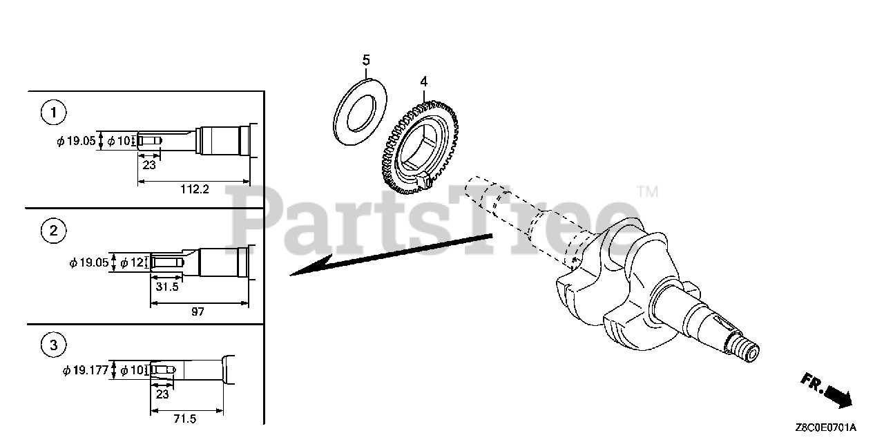 honda gc190 parts diagram