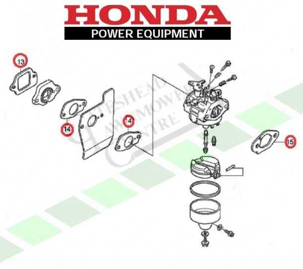 honda gcv160 pressure washer parts diagram