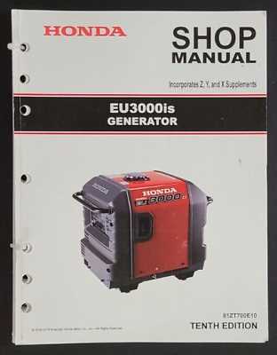 honda generator eu3000is parts diagram