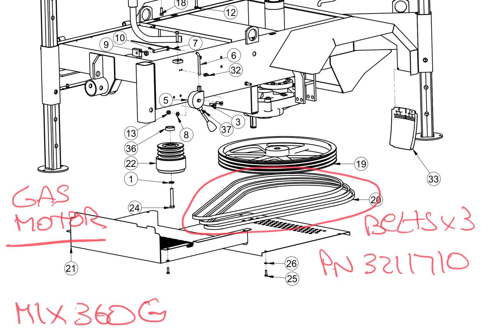 honda hr214 parts diagram