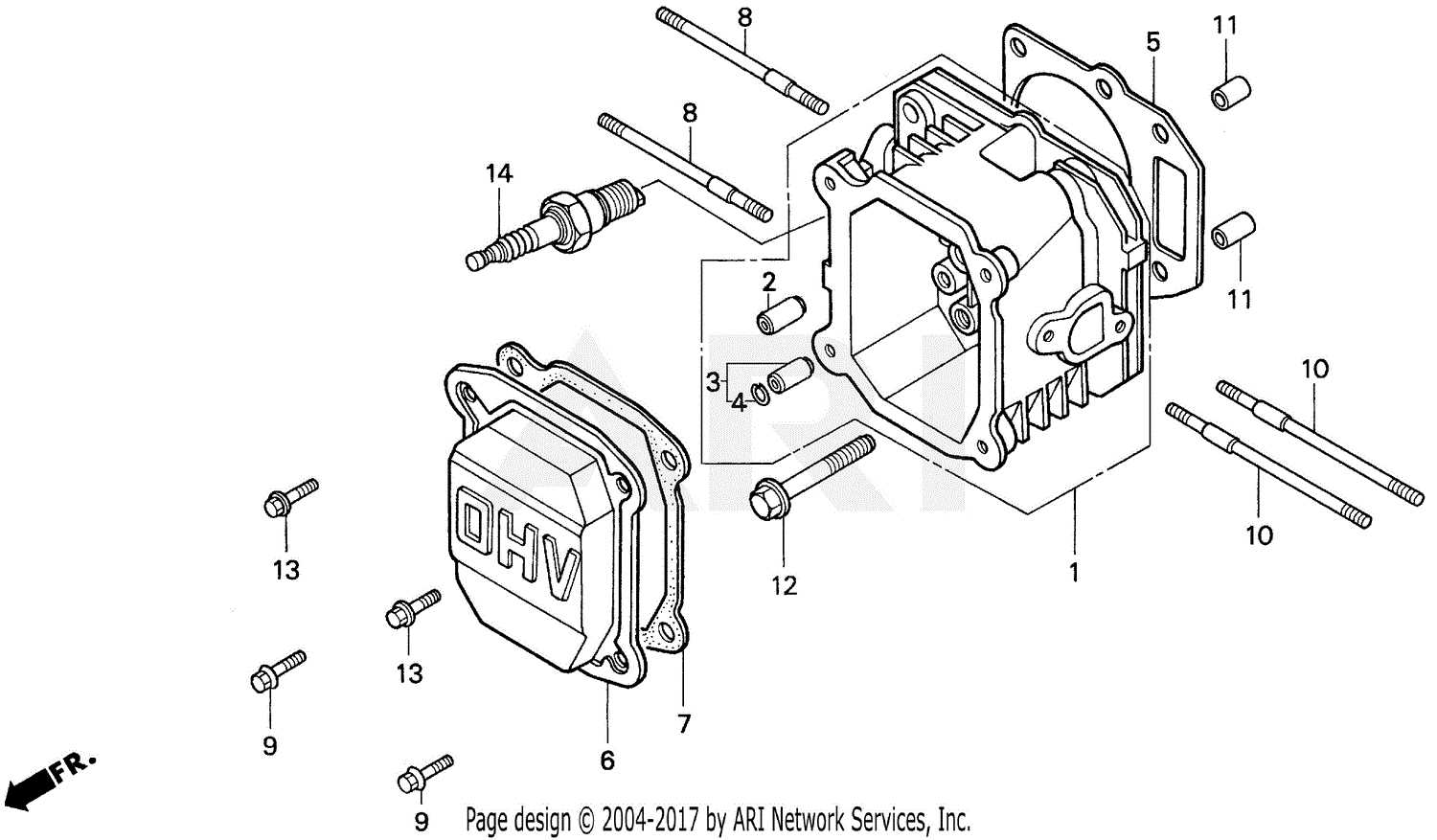 honda hr215 parts diagram