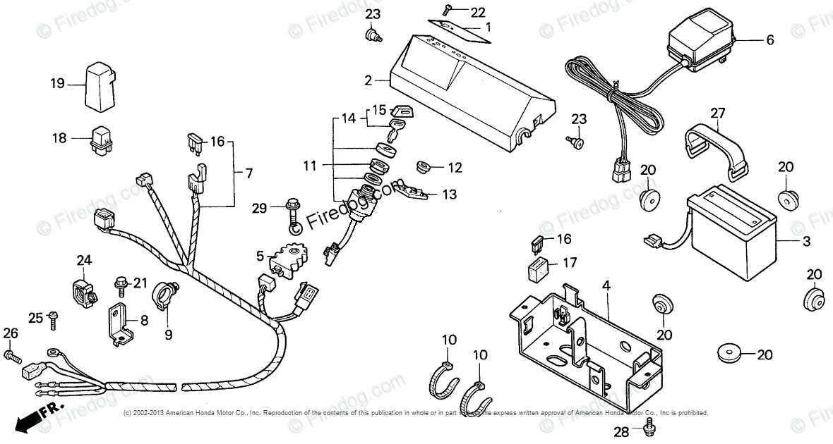 honda hr215 parts diagram