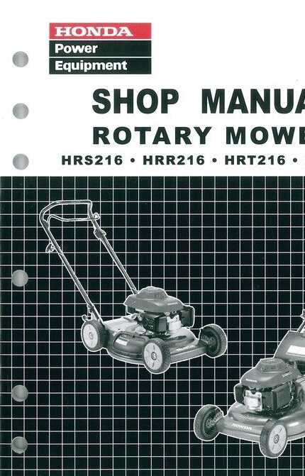 honda hrr216 parts diagram